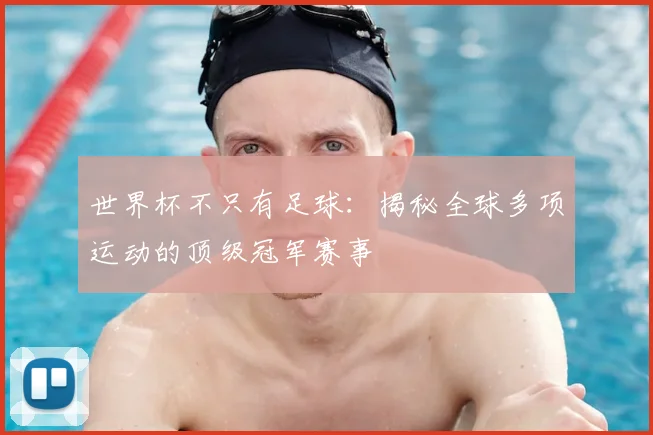 世界杯不只有足球：揭秘全球多项运动的顶级冠军赛事