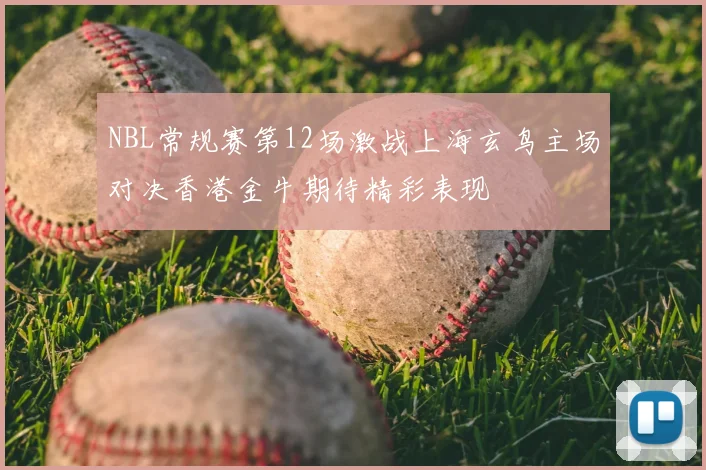 NBL常规赛第12场激战上海玄鸟主场对决香港金牛期待精彩表现